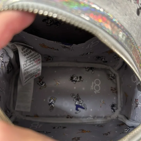 Loungefly Mickey Mouse and Friends Disney 100 Mini Backpack NWOT - Picture 2 of 7